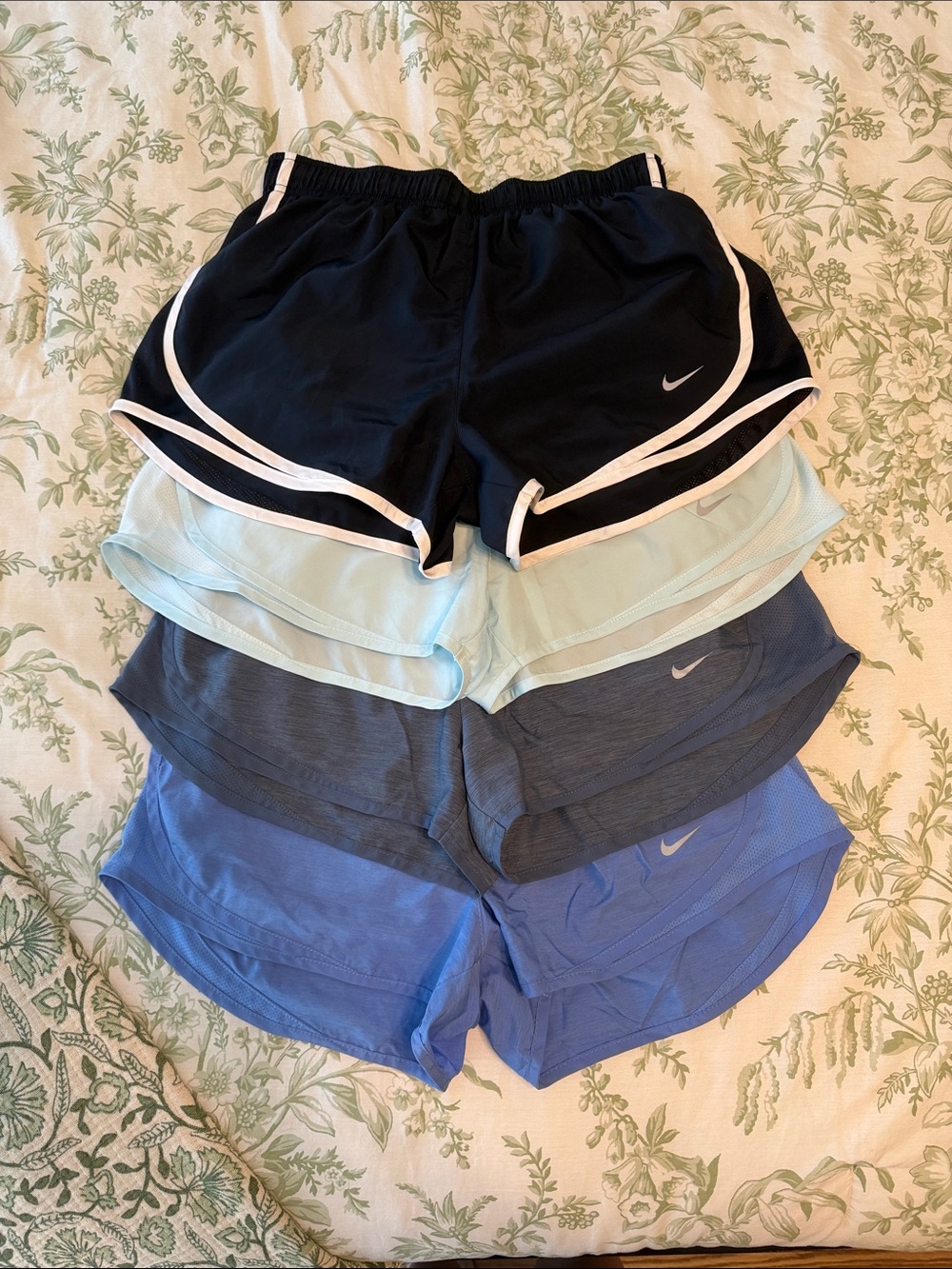 Nike Women's Athletic Shorts — Variation of Blues